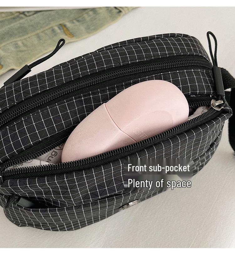 Women's Plaid Lightweight Crossbody Bag - Stylish Small Phone & Shoulder Bag