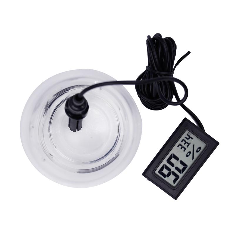 Mini Temperature Humidity Meter Digital LCD Indoor Convenient  Thermometer Hygrometer Gauge Instruments With External probe