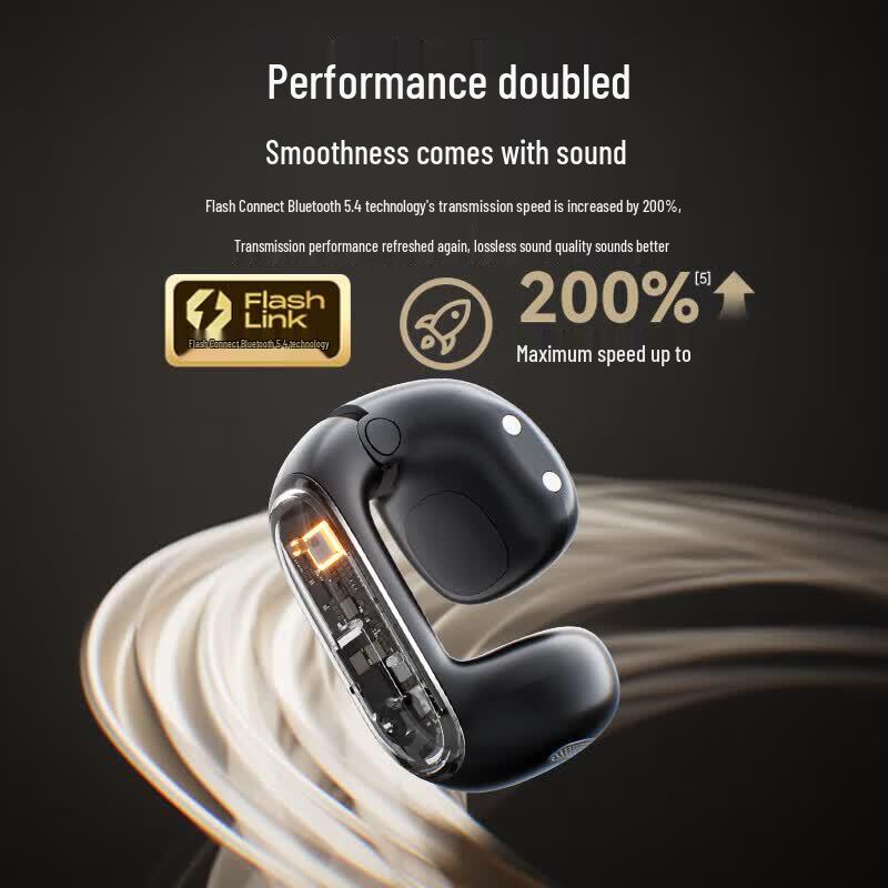 Philips TAT4459 Ear-Clip Open-Ear Wireless Bluetooth Headphones