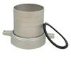 Water Pump Aluminum Pipe Connector with Rubber Gasket for Quick Installation