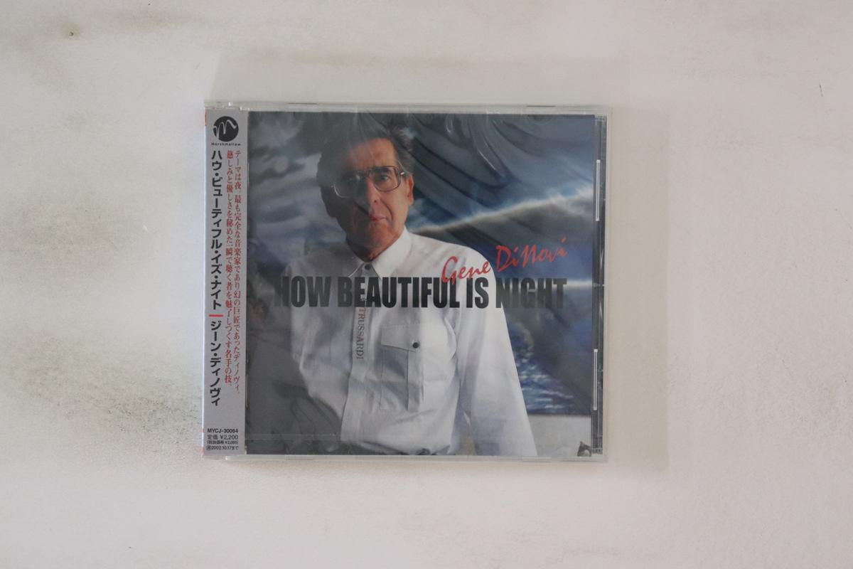 

CD GENE DINOVI - How Beautiful Is Night MYCJ30064 M&I 2000 Japan Obi Jazz Used