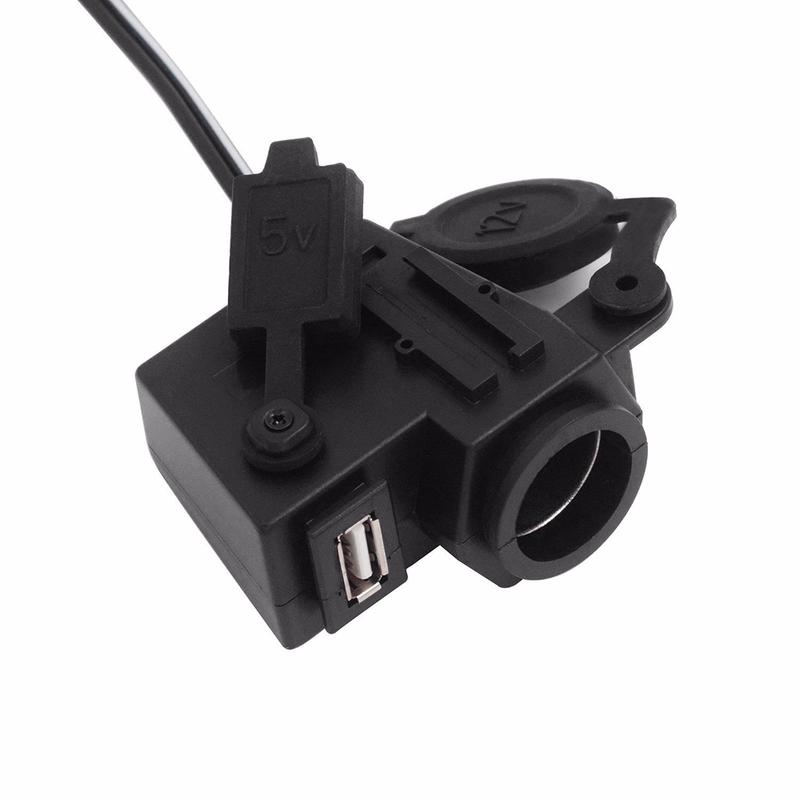 Motorcycle Accessories 12V-24V Motorcycle 2.1A USB Waterproof Power Charger