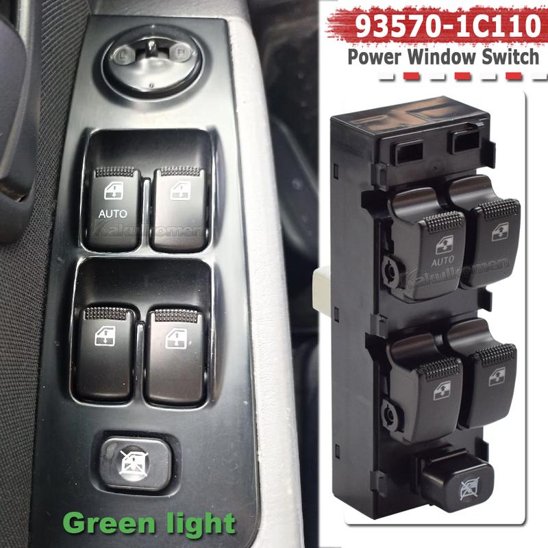 New 93570-1C110 935701C110 For Hyundai Getz 2003-2010 Matrix 2006-2011 Car Master Electric Power Window Control Switch Auto Part