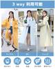 Raincoat for bicycles design for 2025 with double transparent rain raincoat for lightweight EVA festival clear field of for commuting to school or