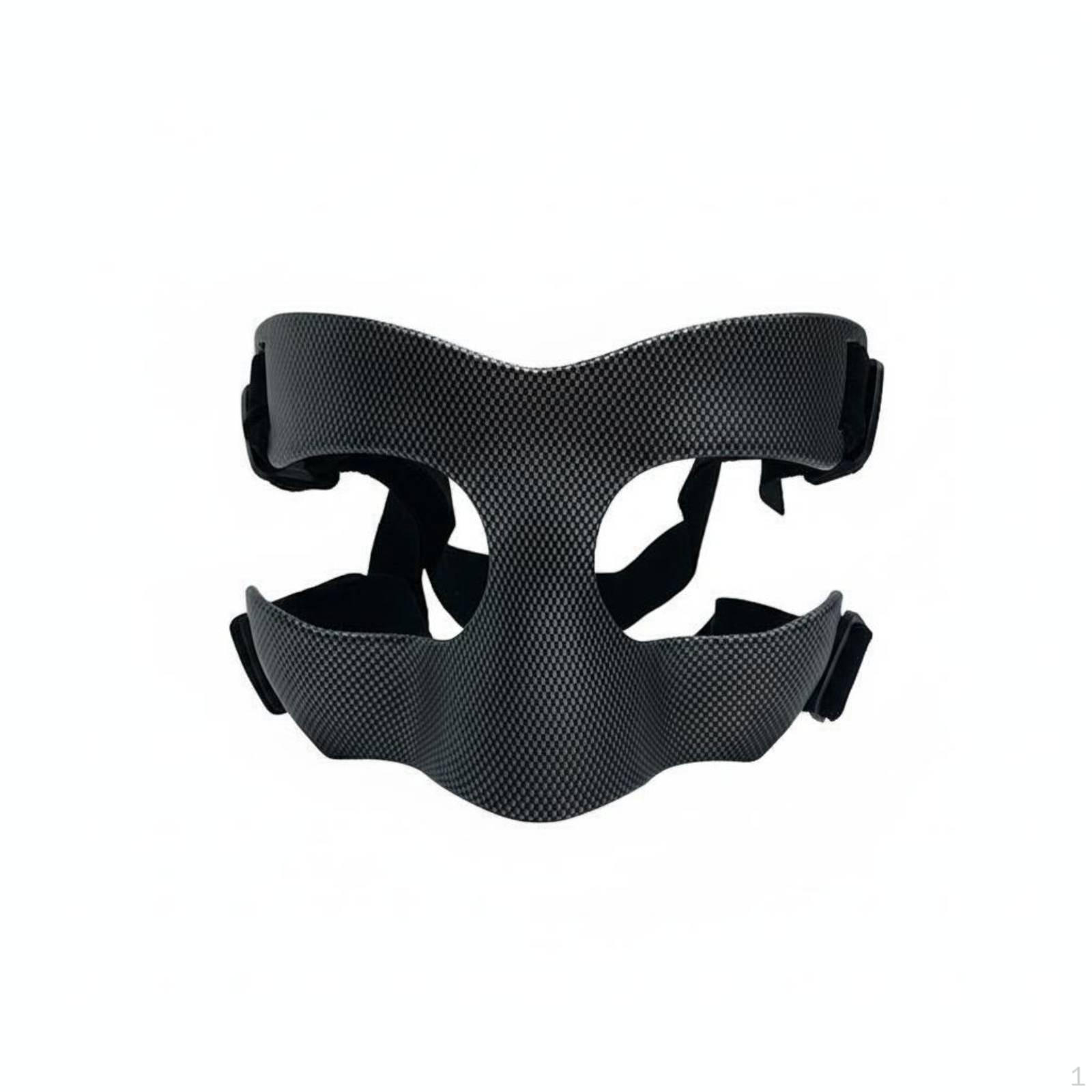 Basketball Facial Guard Carbon Fiber Pattern Nose Shock Absorption Football Carbon A1