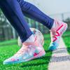 35-45 High-top Football Boots Rubber Short Nail Youth Sneakers Football Training Shoes Art Makeup Lawn Children Football Boots