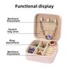 New creative letter jewelry box portable travel ring necklace earrings stud earrings earrings earrings earrings storage box-liu