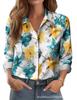 Women's Shirt Printed Floral Loose Shirt Women's Top