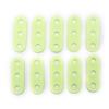 10Pcs Green Outdoor Luminous Rope Buckle Tent Wrench Buckle Safety Alert Buckle