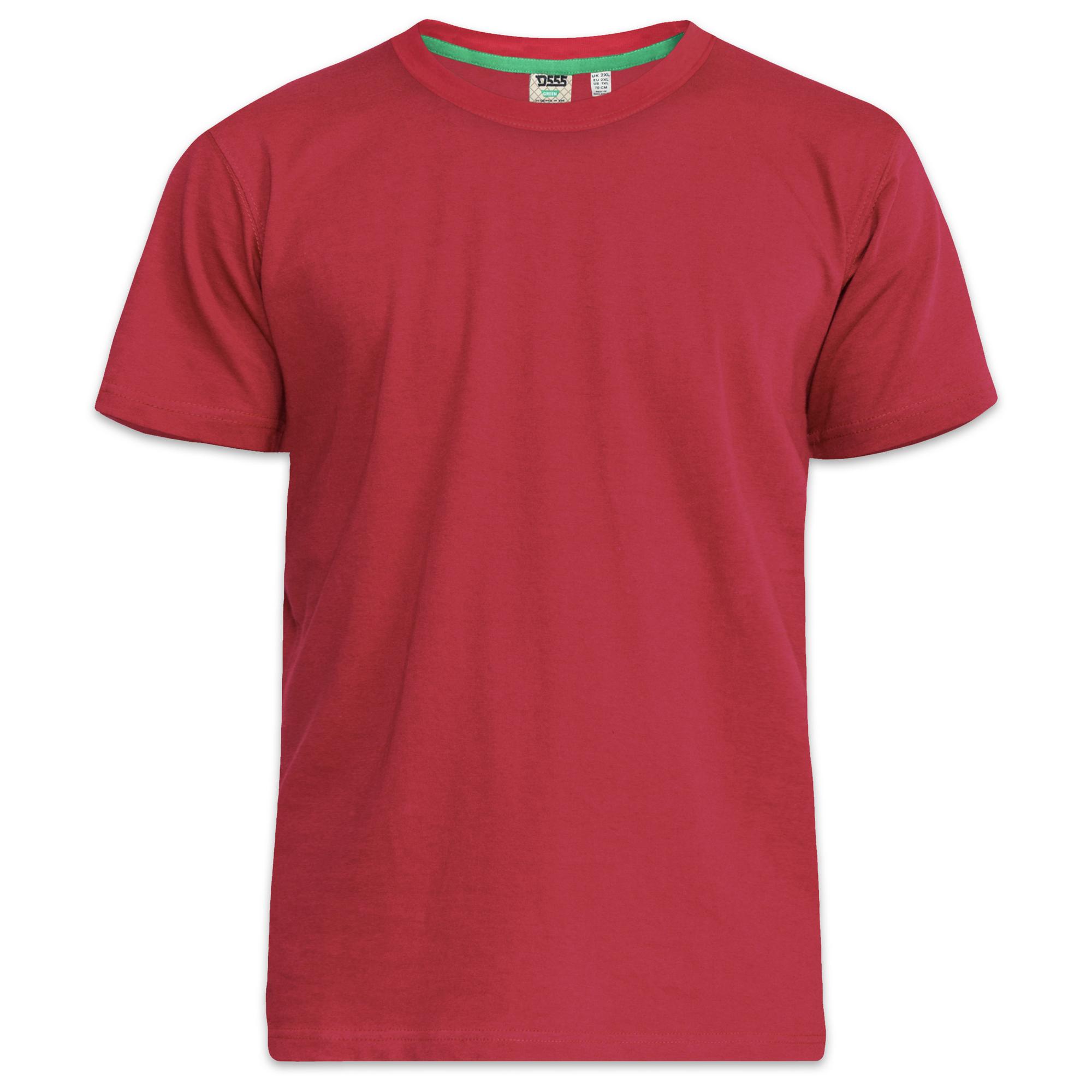 Duke Heren D555 Flyers 2 Kingsize T-shirt 2XL rood