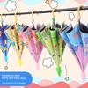 Umbrellas for Boys and Girls, Elementary School Students, Kindergarten Children, Cute Ultra-Light Rain or Shine Umbrellas, Automatic and Safe, Can Be