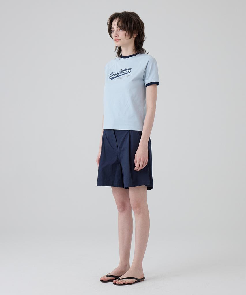 DANGLEDROP Dgdp Bermuda Cotton Shorts_Navy