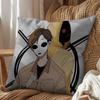 Operator MH Marble Hornets Pillow Case Pillow Case Living Room Sofa Cushion Cover Suitable For Home Bedroom Room Decoration