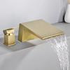 Lindong All-Copper Bathtub Edge Faucet Set