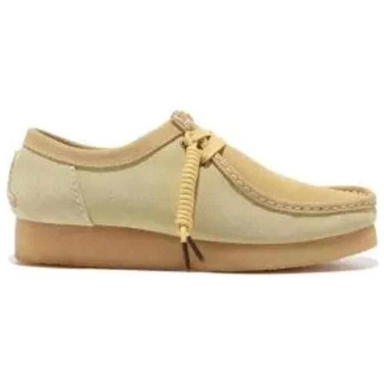 Clarks Originals X Li Ning Bequeme Strapazierfähige Atmungsaktive Low-Top Sportliche Freizeitschuhe Herren Sneaker Grün Gelb ALFS224-2