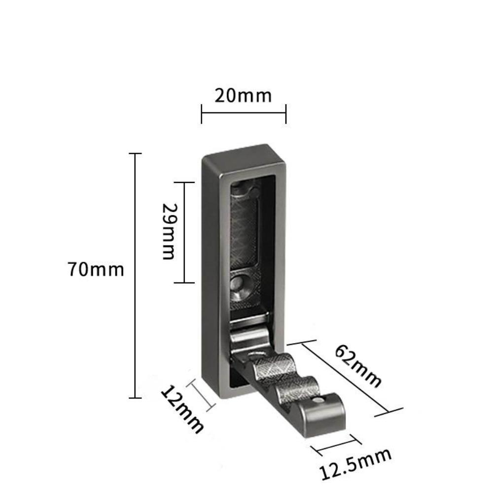 Heavy Duty Foldable Coat Hooks Wall Mounted Fold Up Hooks Folding Wall Hook  for Wall Hanging Coat