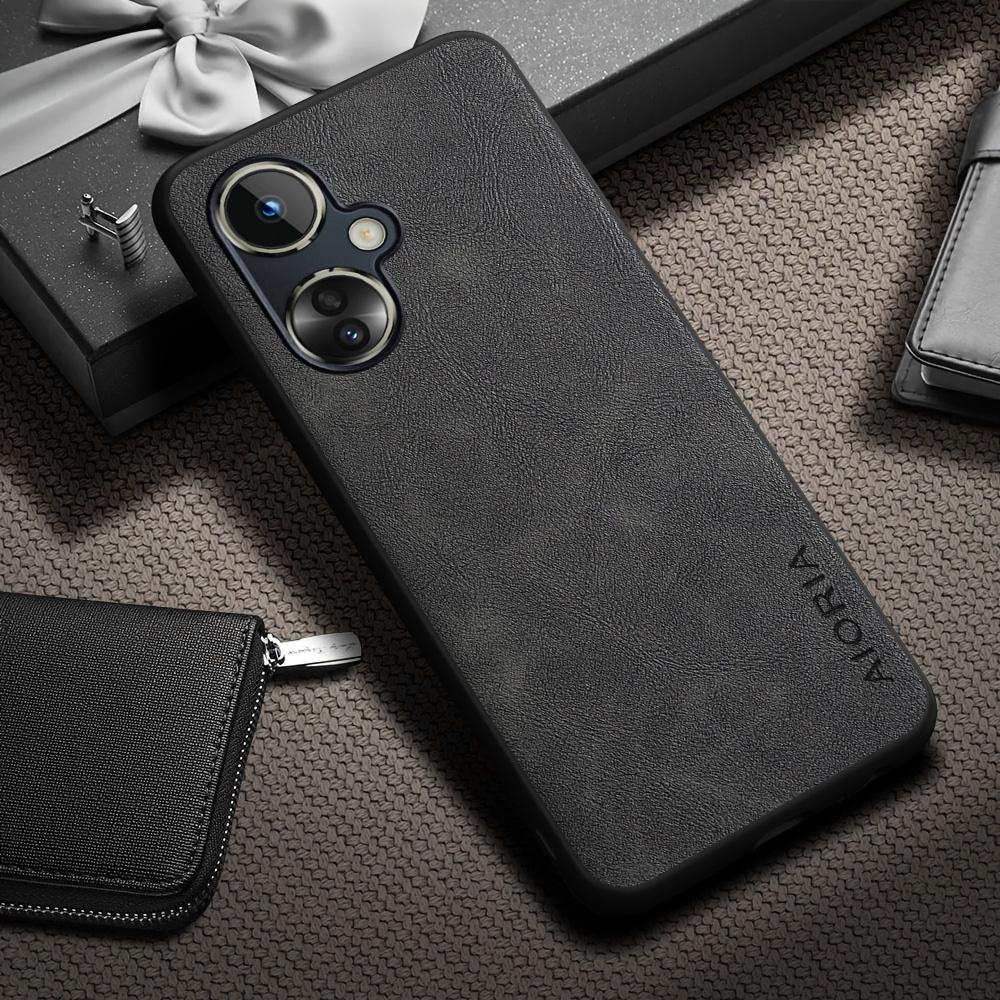 Phone Case - Luxury Retro Faux Leather Phone Case for Oneplus Nord CE CE5 CE4 CE3 CE2 Lite 5G N30 Matte Soft Bumper Hard Back Cover  Case