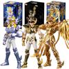 Original Blokees Action Figure Gold Saint Seiya Champion Class Gemini Saga Phoenix Ikki Draco Pegasus Assembly Model Toys Gift