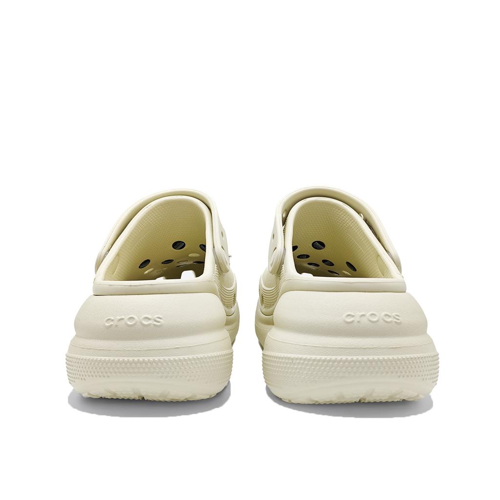 Crocs Crush Clog EVA Jinling Chaochuang Small Fragrance Sweet Fresh Fashion and Versatile Hole Shoes Women's Bone White