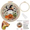 Halloween Embroidery Kit for DIY Home Decor