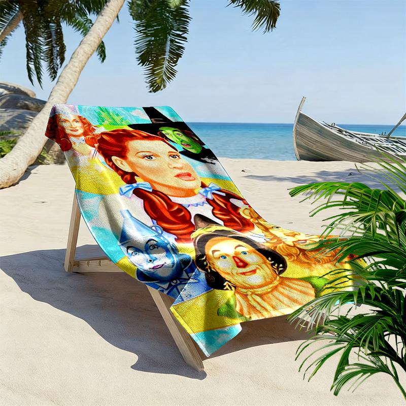 Fantasy Magic Adventure beach towel beach Portable for travel seaside quick-drying swim towel swim Comfort Fashion printing beach