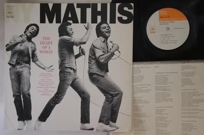 LP Record JOHNNY MATHIS  Heart Of A Woman SOPN112 COLUMBIA Japan Rock Used
