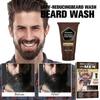 Cujmh Men's Beard Wash - Gentle Cleansing Beard Shampoo with Nutrient-Rich Extracts and Conditioning Agents, 118ml