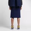 Nike Letter Logo Print Patchwork Buttoned Skirt Women Skirts Blue 802264-452