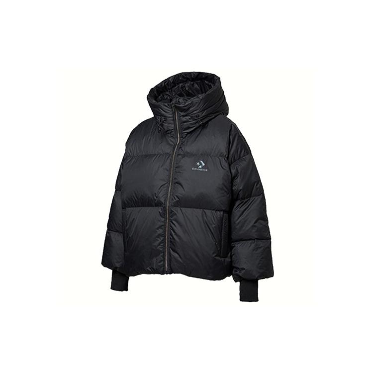 Converse Down Jacket Unisex Black 10019326-A03