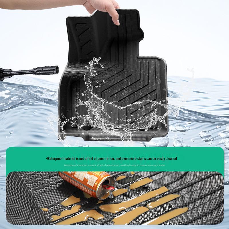 Floor Mats for 2023 Denza N7: All-TPE Mats, Trunk, & Waterproof Seat Back Mat