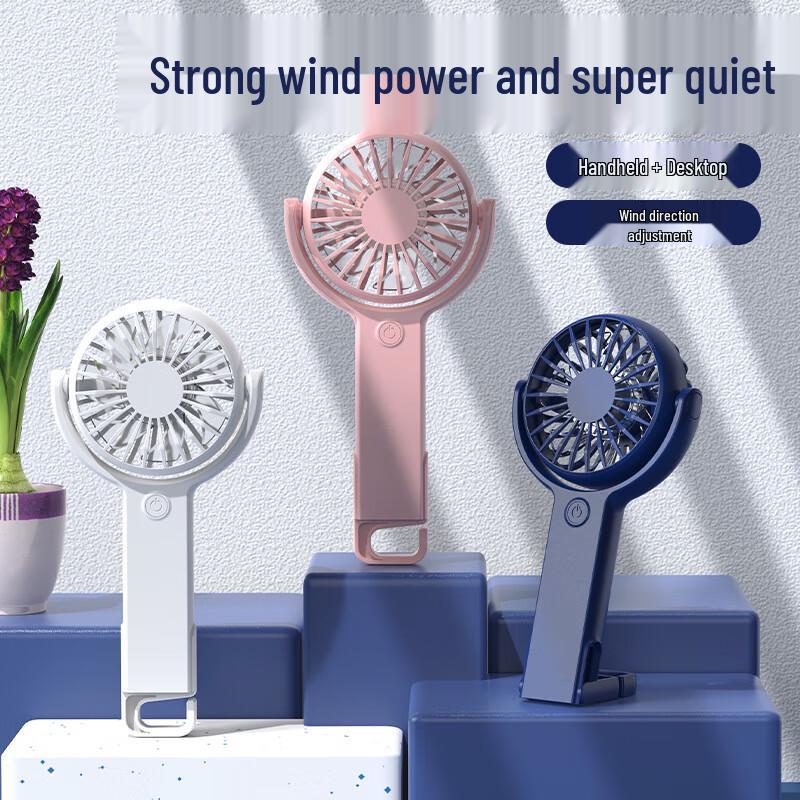 Mini Portable Handheld USB Fan with Hook