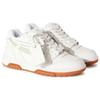 (WMNS) Off-White Out Of Office Low-Top Sneaker 'White Brown' Women's OWIA259F23LEA0030152