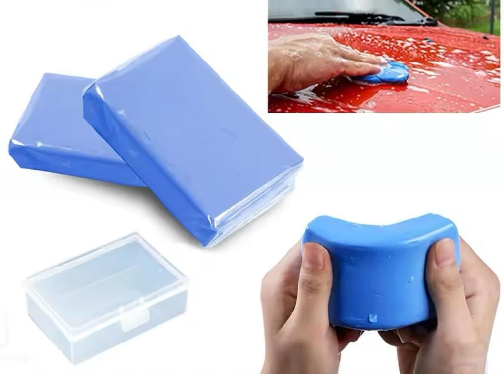 Iron dusting clay clay car wash DIY