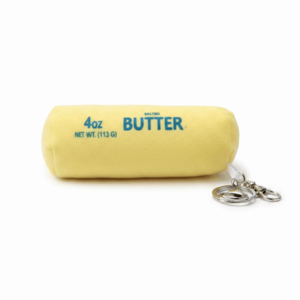 

Cartoon Design Butter Stick Plush Keychains Butter Stick Plush Pendant Key Chain Decor жовтий