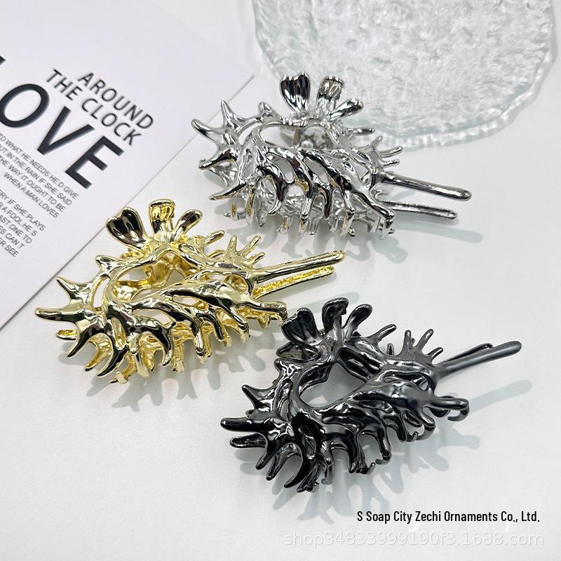 2023 Liquid Metal XL Hair Clip for Women - Stylish, Unique Updo Accessory