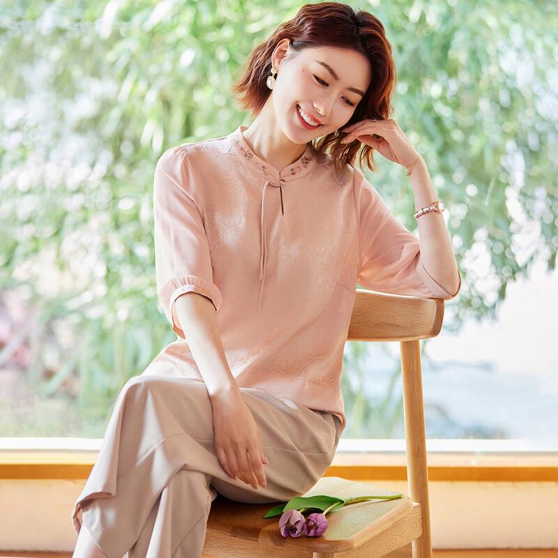 

Женский летний комплект в новом китайском стиле 3XL