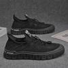 2025 summer new men's shoes breathable soft-soled casual shoes youth hollow non-slip fly-woven mesh sports trendy shoes