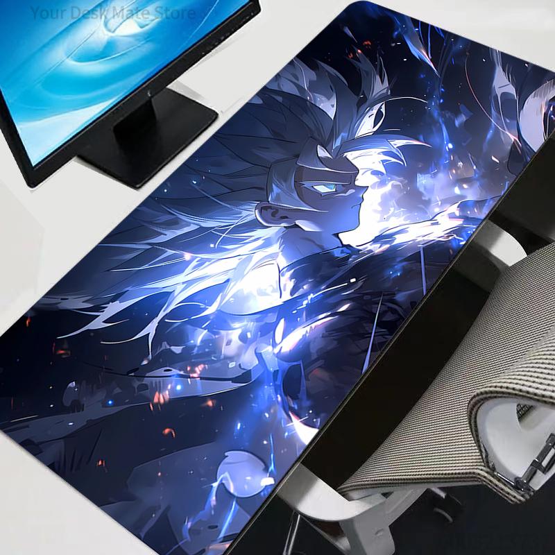 Mouse Pad Dragon Ball Anime Durable Gaming Accessories Mousepad Gamer PC Completo Computer Keyboard Desk Mat Varmilo Table