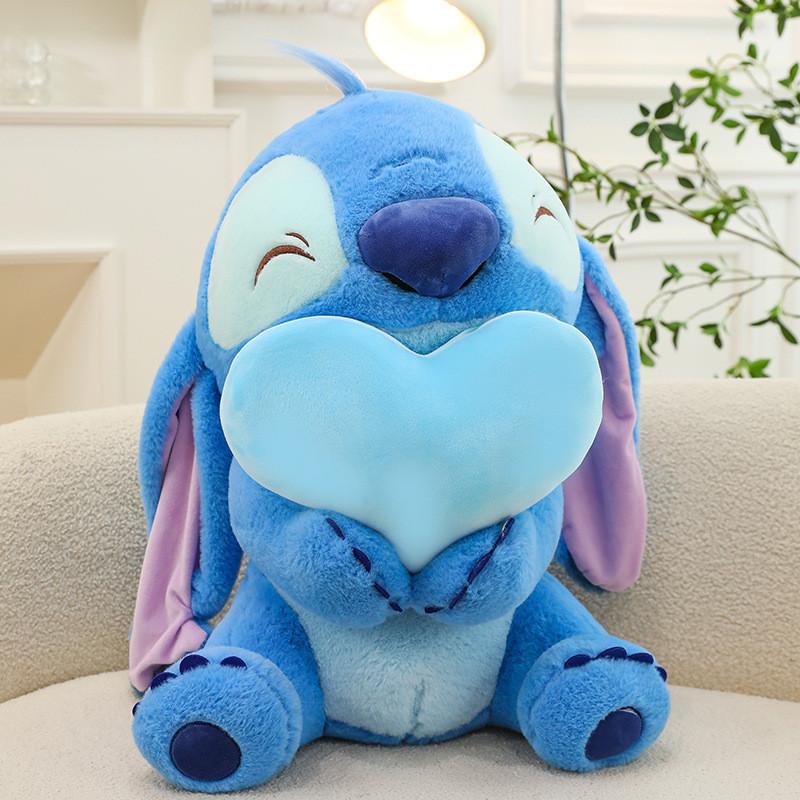 

Heart Plush Toy Cartoon Animal Stuffed Doll Room Sofa Decoration Gift 30cm/11.81in синий