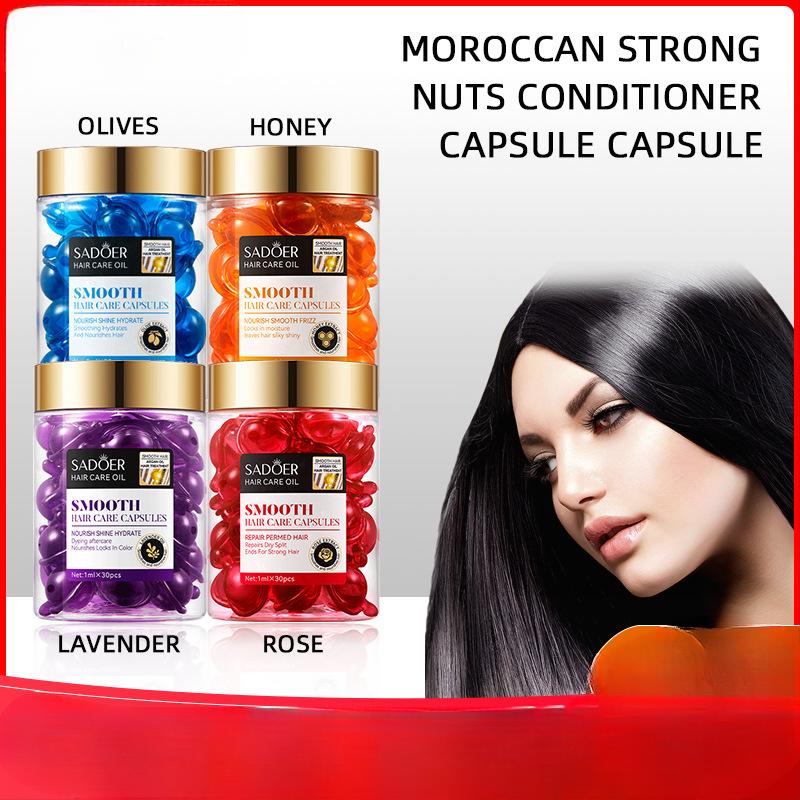 

SADOER Argan Oil Lavender Conditioner Capsule Капсула для стрижки волосся Rose