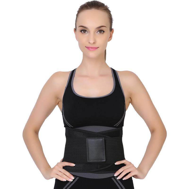 New Style Colorful Sweat Waist Support Belt for Fitness and Slimming