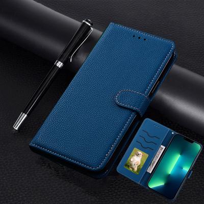 Luksusa matēta ādas maka apvelkams tālruņa futrālis priekš OPPO Realme C55 C35 C33 C31 C30 C21Y C25Y C11 10 9 8 Pro A54 A74 A94 A52 A72 A92 kartes slota grāmatas vāks