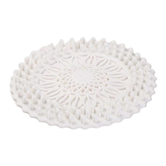 Shower Drain Hair Catcher Easy Installation Clean Prevent Clogs Hair Guard Plastic Hair Trap for Bathroom Drain