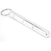 Pill Box Aluminum Alloy Waterproof Keychain Pill Holder Organizer for Outdoor Travel