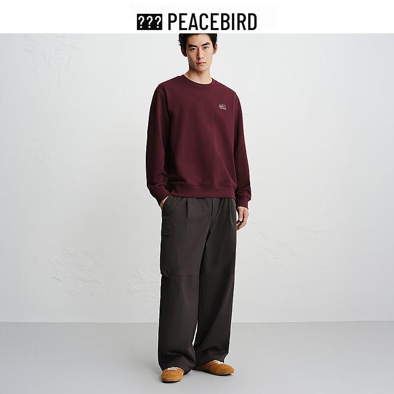 Peacebird Men's Pullover Sweatshirt BACRG1187
