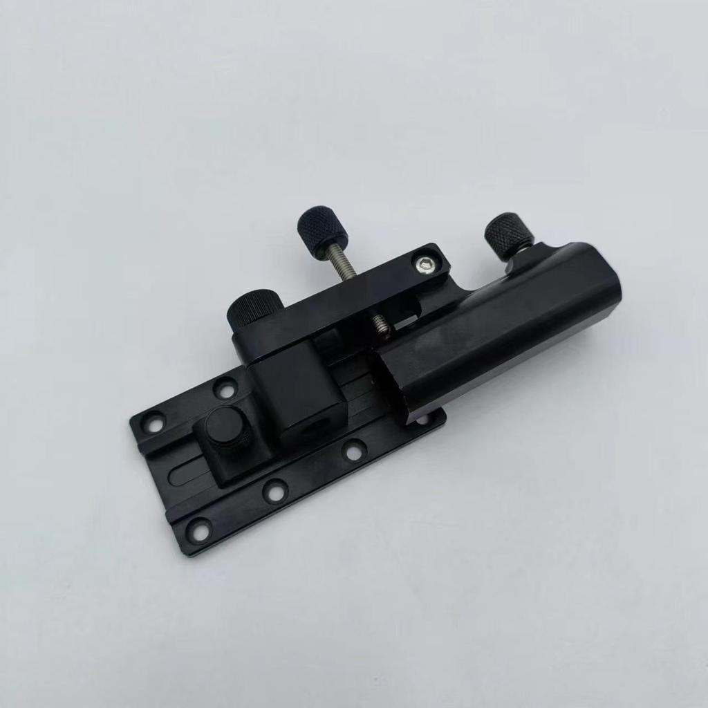 Windproof Aluminum Magnesium Fishing Tackle Box with Universal Caster & Large Fish Insert