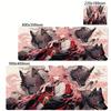 Anime Girl Mouse Pad Kawaii Pink Mousepad Gaming Speed Keyboard Pads Large Gamer Mouse Mat Rubber Desk Mat HD Print Cute Carpet