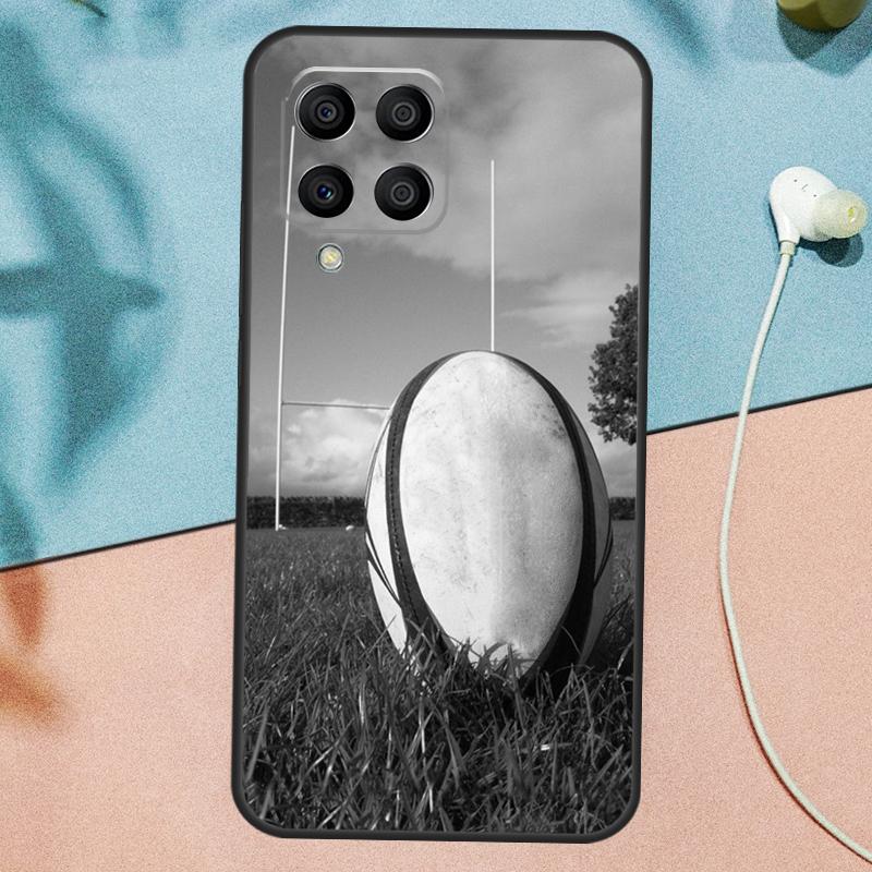 

Rugby Ball Case For Samsung Galaxy M31 M11 M21 M14 M34 M54 M12 M32 M52 M15 M13 M16 M36 M56 M53 M35 M55 Samsung M35