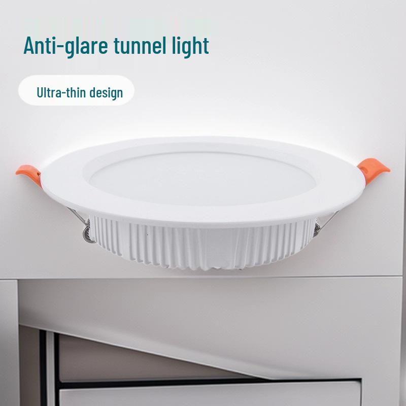 Ultradünner blendfreier und beschlagfreier LED-Einbaustrahler für Zuhause und Bekleidungsgeschäft - 4, 6, 8 Zoll mit schmalem Rahmen