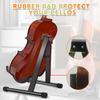 GeeWin A-Frame Foldable Cello Stand 1/8-4/4 Guitar Stand Black Plastic Main Body Rubber Feet